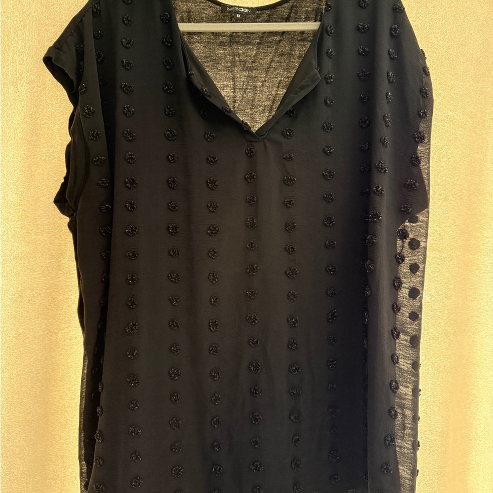 Elegant Black Women's Top